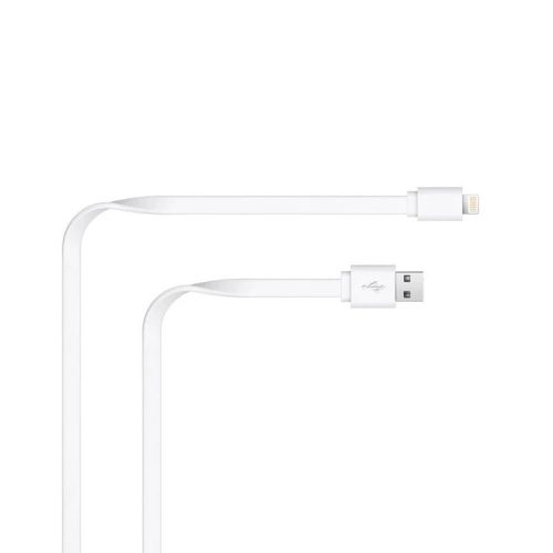 Adatkábel Apple iPhone 8pin lightning fehér JW MFi engedéllyel ( 2 méter )