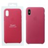 Bőrtok Apple iPhone X. / XS ( 5,8" ) rózsaszín MQTJ2ZM/A