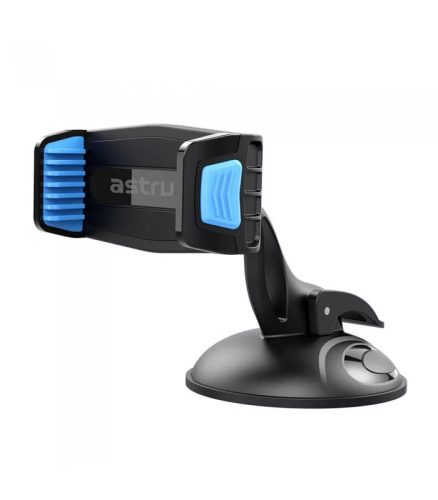Astrum SH490 autós tartó 3,5"- 6,3" 360 fokban forgatható fekete/kék nanopados (bárhol megtapad)