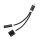 Apple iPhone 7 / 8 / X. lightning - 3,5mm jack / lightning átalakító adapter ezüst/fekete