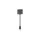 Univerzális USB Type-C / Jack 3,5mm (anya) átalakító adapter fekete PRÉMIUM STURDO