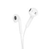 Headset sztereo univerzális lightning Apple iPhone EARPODS design fehér