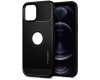 Kemény hátlap Apple iPhone 12 Pro Max ( 6,7" ) Rugged Armor Spigen SGP matt fekete ütésálló