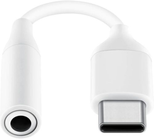 Samsung USB Type-C / Jack 3,5mm (anya) átalakító adapter fehér / fekete (EE-UC10JU)