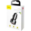 Baseus Magic Series LCD Type-C + Power Delivery + USB QC 45W autós töltő adapter fekete