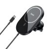 Autós tartó iPhone 12 MagSafe töltéssel szellőzőrácsba illeszthető 15W hoco. CA85 / CA90