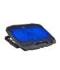 Astrum Laptop hűtő 4 ventillátorral 17"-ig fekete CP200