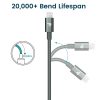 Adatkábel Apple 8pin lightning MFi 1m zöld Rampow RAB13