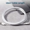 Adatkábel Apple 8pin lightning MFi 3m fehér Rampow RAB09