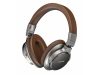 Bluetooth sztereo fejhallgató mikrofonnal, 3,5mm jack, IPx3 Swissten Jumbo barna