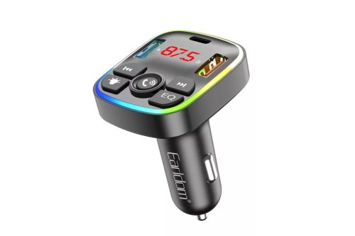 Earldom ET-M58 / ET-M85 / ET-M110 autós töltő 2 x 2.4A vagy 3.1 + Bluetooth FM transmitter