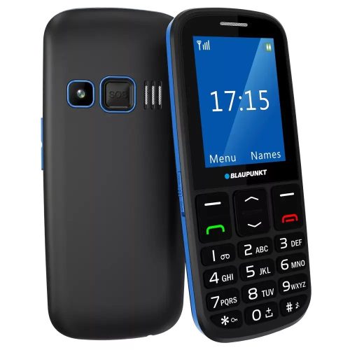 Blaupunkt BS 04i fekete-kék FÜGGETLEN