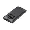 Külső akku univerzális 10000mAh 22,5W PD,QC, 15W MagSafe vez.nélküli töltés, fekete VEGER MagMulti