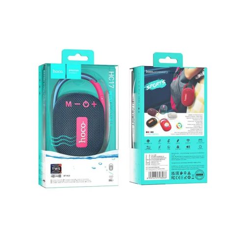 hoco. HC17 kék Bluetooth 5.0 5W sztereo hangszóró