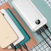 Külső akku univerzális 20000mAh 20W Power Delivery, Quick Charge 3.0 fehér / fekete VEGER L20S