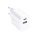 Hálózati töltő USB + Type-C FEJ 35W QuickCharge, Power Delivery fehér Forcell