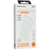 Külső akku univerzális 10000mAh fehér Borofone BJ56 COURSE