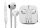 Headset sztereo Apple iPhone EARPODS 3G / 4 / 4S / 5 / 5C / 5S / 6 / 6S / 6 Plus / 6S Plus / SE
