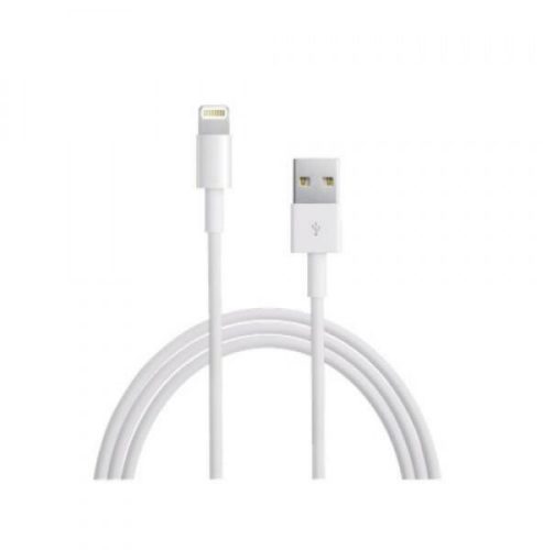 Adatkábel Apple iPhone 5 / 6 / 6S / SE / 7 és iPad Air / Mini lightning fehér (MD818ZM/A)