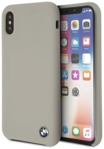 Szilikon tok Apple iPhone X. / XS. ( 5,8" ) bézs BMW (BMHCPXSILTA)