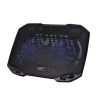Astrum Laptop hűtő 2 nagy ventillátorral 19"-ig fekete CP170 / LP170B
