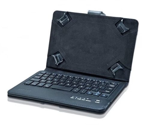 Astrum univerzális tablet tok Bluetooth 3.0 billentyűzettel 7" fekete, Android/iOS kompatib TB070