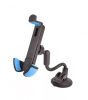 Astrum SH520 gumibevonatos autós okos tartó 6" 130mm 360 fokban forgatható fekete/kék