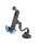 Astrum SH520 gumibevonatos autós okos tartó 6" 130mm 360 fokban forgatható fekete/kék