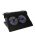 Astrum Gaming Laptop hűtő 2 nagy ventillátorral 17" fekete CP210