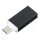 Univerzális USB / USB Type-C átalakító OTG adapter fekete/ezüst