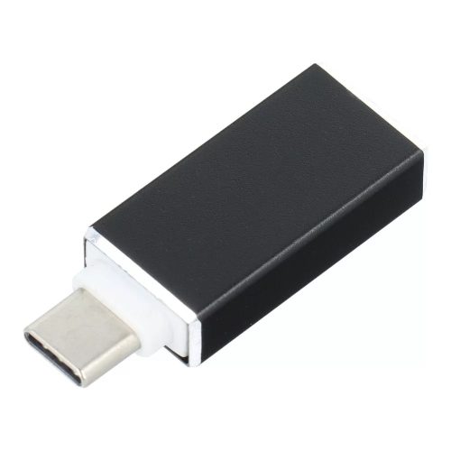 Univerzális USB / USB Type-C átalakító OTG adapter fekete/ezüst