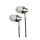 Astrum EB250 univerzális 3,5mm jack szürke sztereó headset mikrofonnal, mély, prémium hangzás