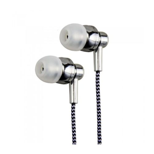 Astrum EB250 univerzális 3,5mm jack szürke sztereó headset mikrofonnal, mély, prémium hangzás